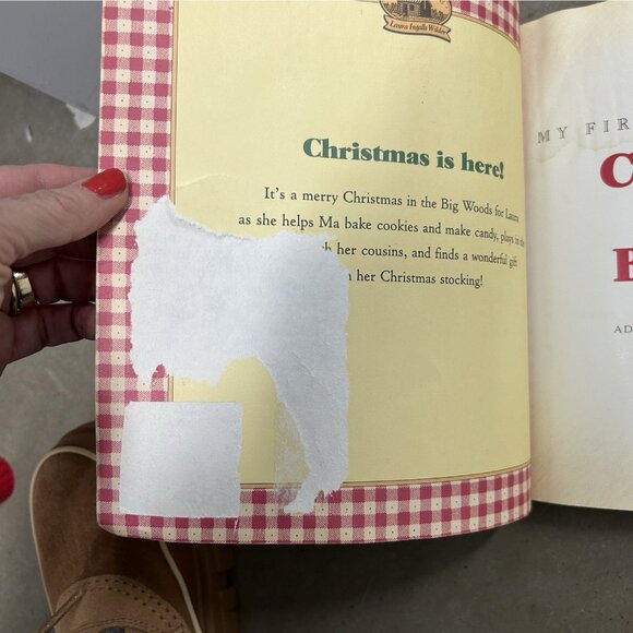 MY FIRST LITTLE HOUSE Books Lot 3 Winter Days Christmas Dance At Grandpa’s Pb HC - Picture 11 of 16